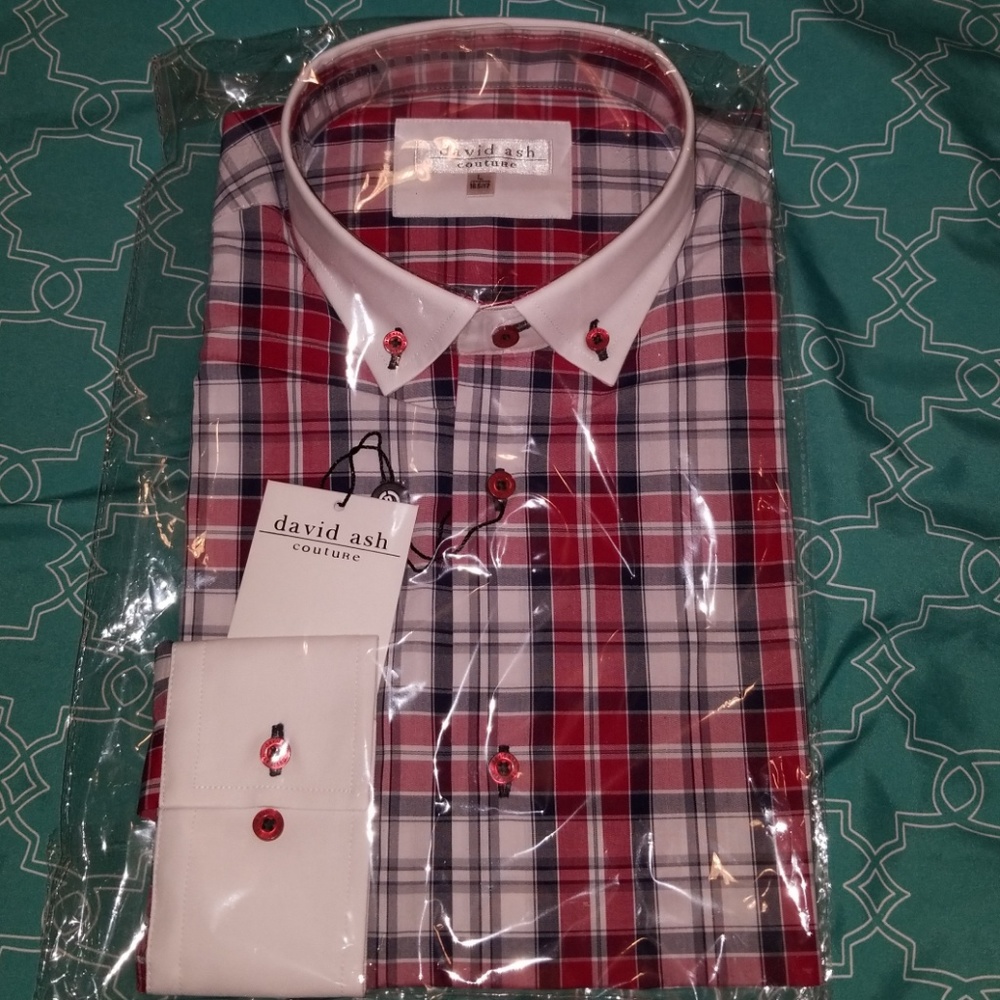 Men's Shirt. L by David Ash. Couture